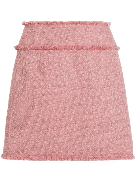 Dolce & Gabbana tweed mini skirt - Pink - zdjęcie produktu nr 1