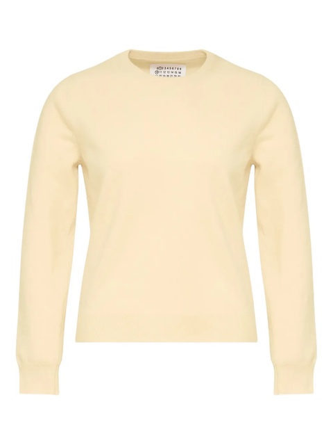 Maison Margiela virgin wool jumper - Yellow - zdjęcie produktu nr 1