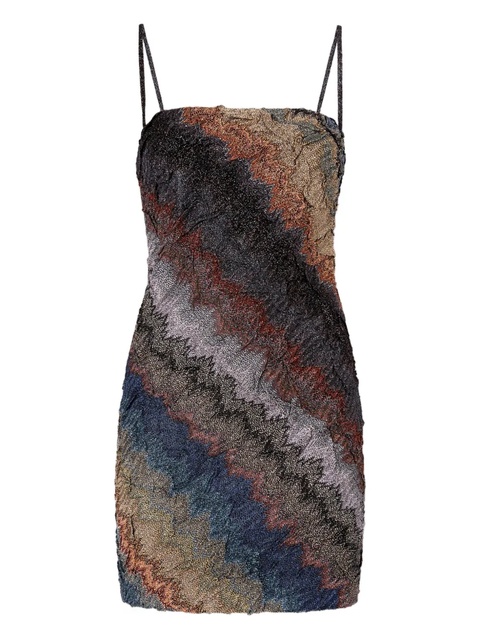 Missoni spaghetti-strap mini dress - Black - zdjęcie produktu nr 1