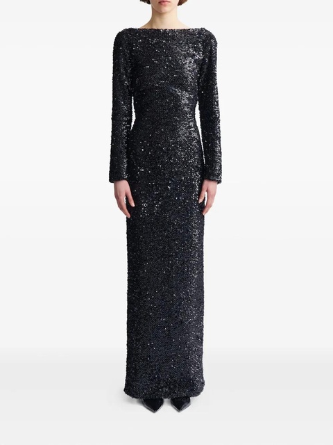16Arlington Reta sequinned gown - Black - zdjęcie produktu nr 2