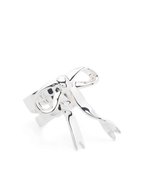 Maje bow-detail ring - Silver - zdjęcie produktu nr 1