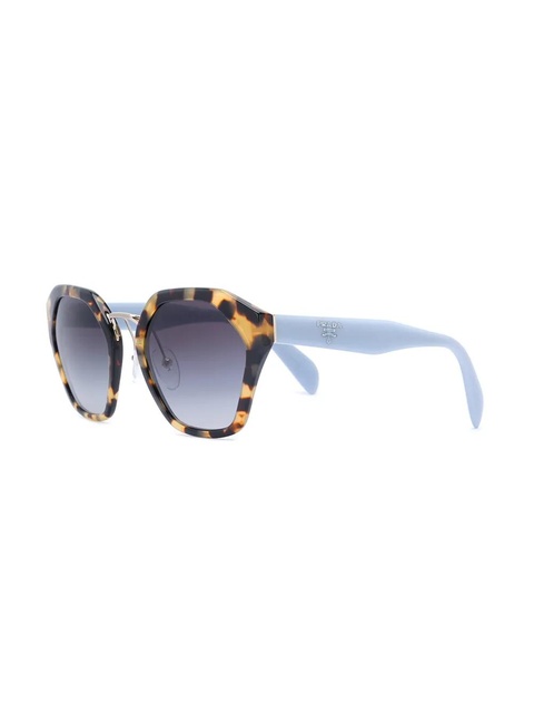 Prada Eyewear tortoise-effect sunglasses - Brown - zdjęcie produktu nr 2