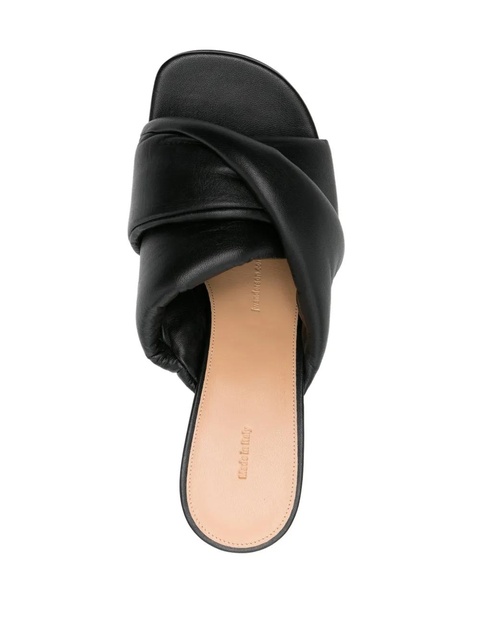 JW Anderson 80mm Chain slip-on sandals - Black - zdjęcie produktu nr 2