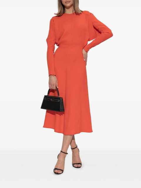 Victoria Beckham wool-blend dress - Orange - zdjęcie produktu nr 2