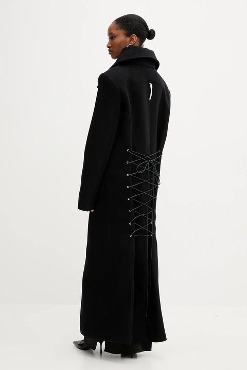 PRESSIAT płaszcz kolor czarny PRE312FW24 - zdjęcie produktu nr 1