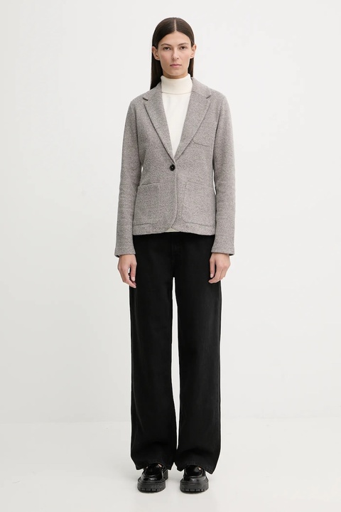 Marc O'Polo sweter damski kolor beżowy lekki z golfem 5000007462 - zdjęcie produktu nr 2