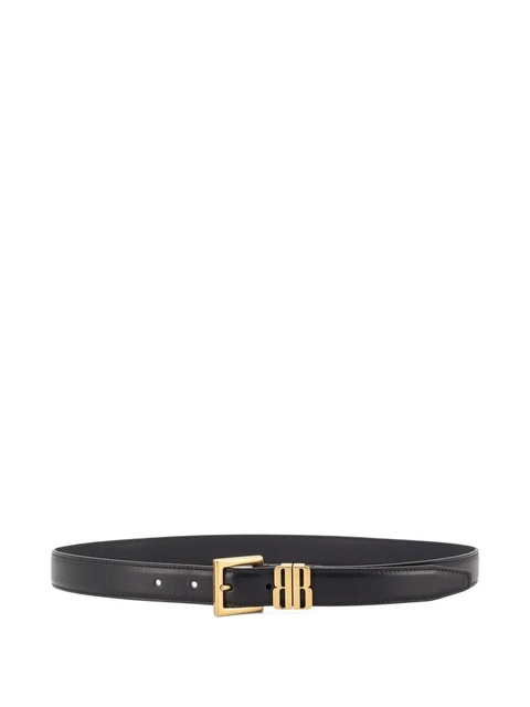 Balenciaga BB editor buckle belt - Black - zdjęcie produktu nr 1