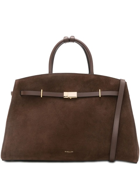 DeMellier Hudson suede tote bag - Brown - zdjęcie produktu nr 1
