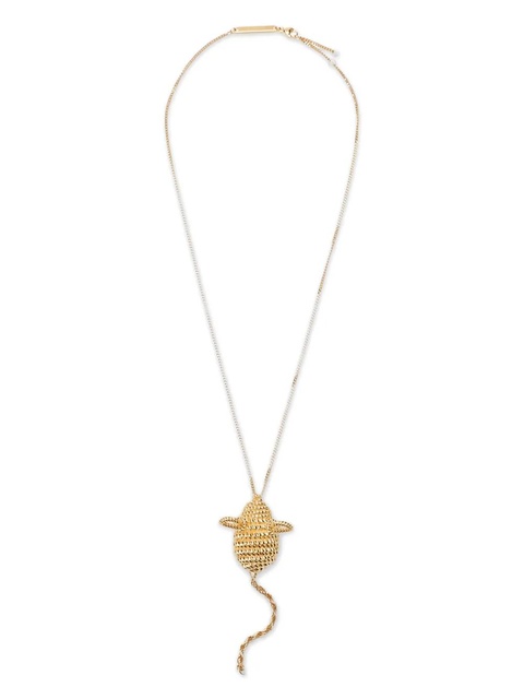 LOEWE mouse-pendant necklace - Gold - zdjęcie produktu nr 1