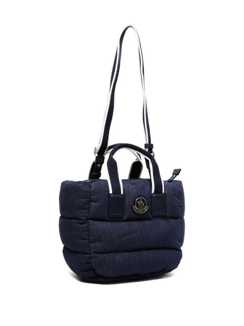 Moncler 2020s mini Caradoc tote bag - Blue - zdjęcie produktu nr 2