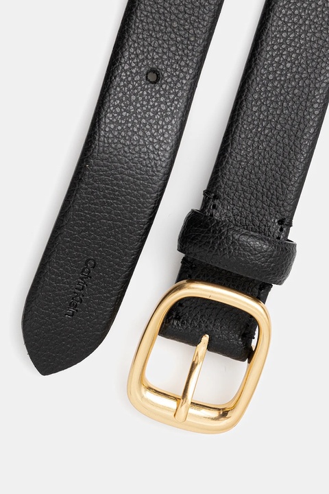 Calvin Klein pasek skórzany damski kolor czarny LV04F7023G - zdjęcie produktu nr 1