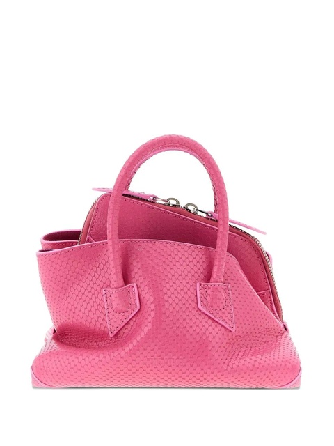 The Attico mini La Passeggiata snake-print tote bag - Pink - zdjęcie produktu nr 1