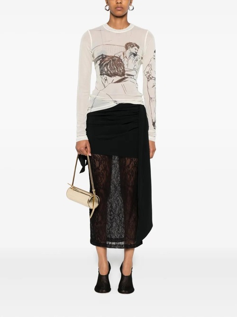 JW Anderson long-sleeves T-shirt - Neutrals - zdjęcie produktu nr 2