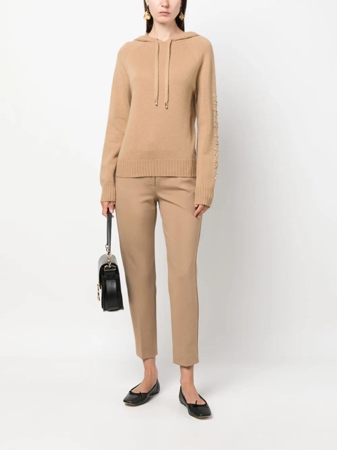 Max Mara mid-rise cropped trousers - Neutrals - zdjęcie produktu nr 1