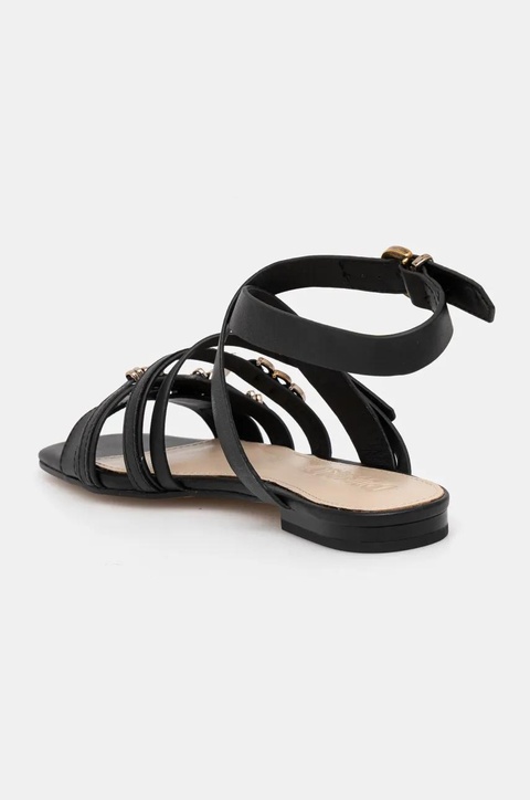 Pinko sandały skórzane Marli damskie kolor czarny SD0317 P001 Z99 - zdjęcie produktu nr 2