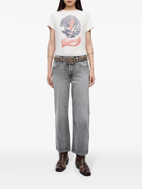 RE/DONE Aspen print T-shirt - White - zdjęcie produktu nr 2
