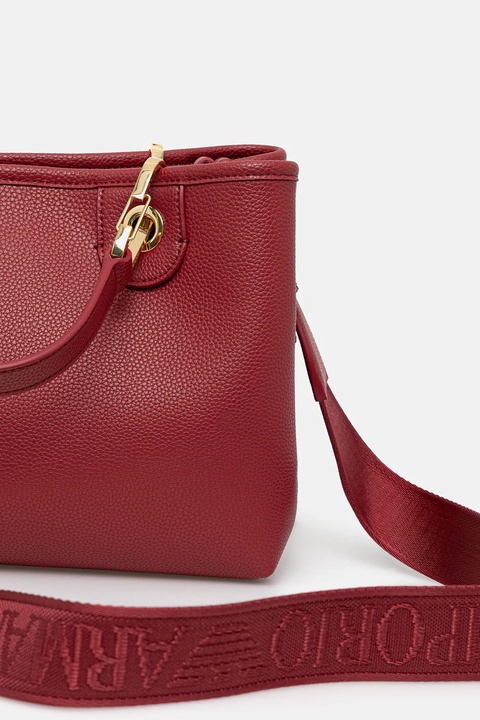 Emporio Armani torebka kolor czerwony EW000361 AF12036 - zdjęcie produktu nr 2