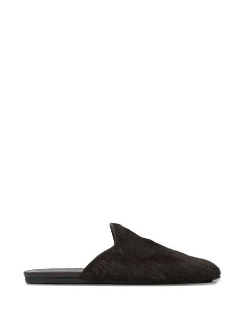 Prada leather mules - Brown - zdjęcie produktu nr 2