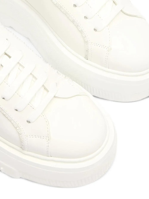 Casadei Nexus platform leather sneakers - White - zdjęcie produktu nr 2