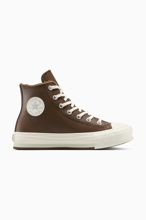 Converse trampki Chuck Taylor All Star Star Eva Lift kolor brązowy A16430C - zdjęcie produktu nr 1