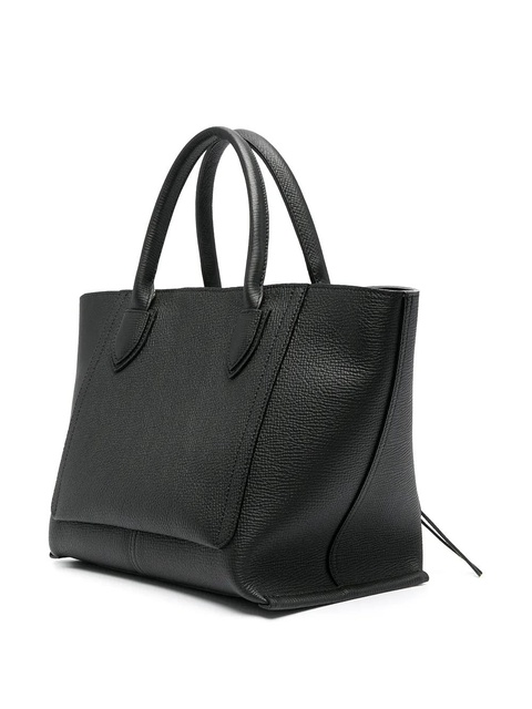 Longchamp Mailbox leather tote bag - Black - zdjęcie produktu nr 2