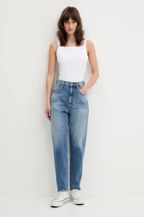 Tommy Jeans jeansy damskie high waist DW0DW20578 - zdjęcie produktu nr 2