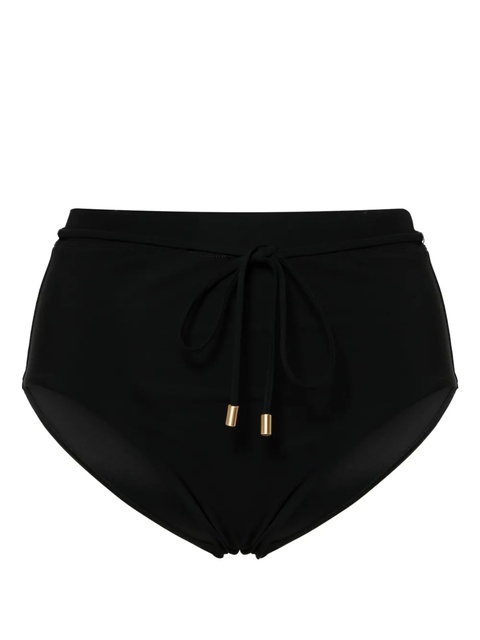 ZIMMERMANN Halliday high-waisted bikini bottoms - Black - zdjęcie produktu nr 1