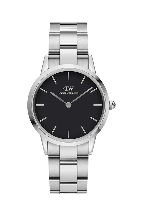 Daniel Wellington zegarek Iconic Link damski kolor srebrny - zdjęcie produktu nr 1