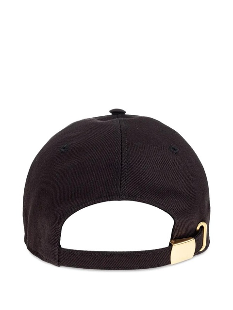 Alexander McQueen embroidered-logo baseball cap - Black - zdjęcie produktu nr 2