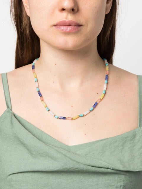 Missoma beaded gemstone necklace - Gold - zdjęcie produktu nr 2