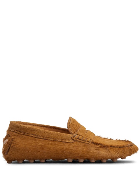 Tod's Gommino calf-hair loafers - Brown - zdjęcie produktu nr 1