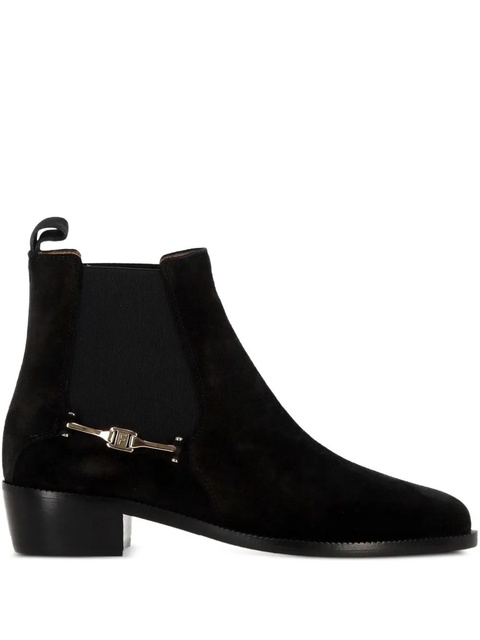 Ferragamo 30mm logo-detail boots - Black - zdjęcie produktu nr 1
