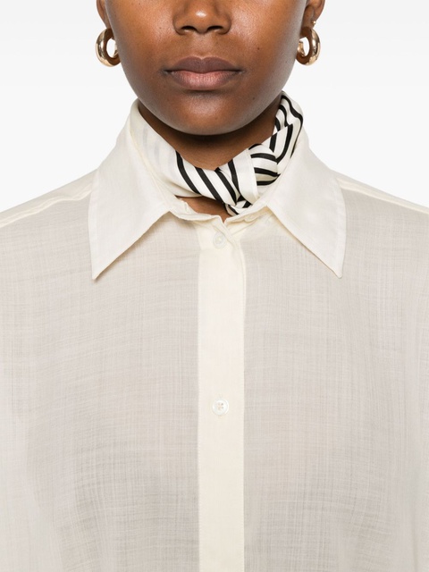 TOTEME voile shirt - White - zdjęcie produktu nr 2