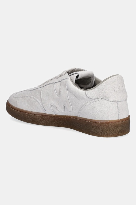 MSGM sneakersy zamszowe damskie kolor szary 3941MDS021 996 - zdjęcie produktu nr 2