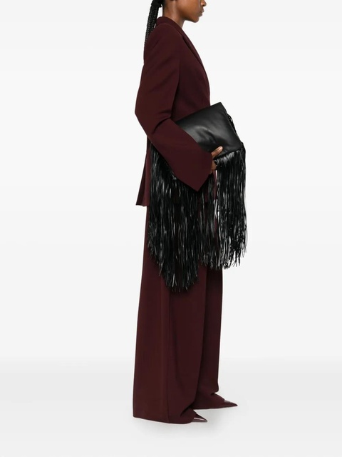 Sportmax fringed clutch bag - Black - zdjęcie produktu nr 2