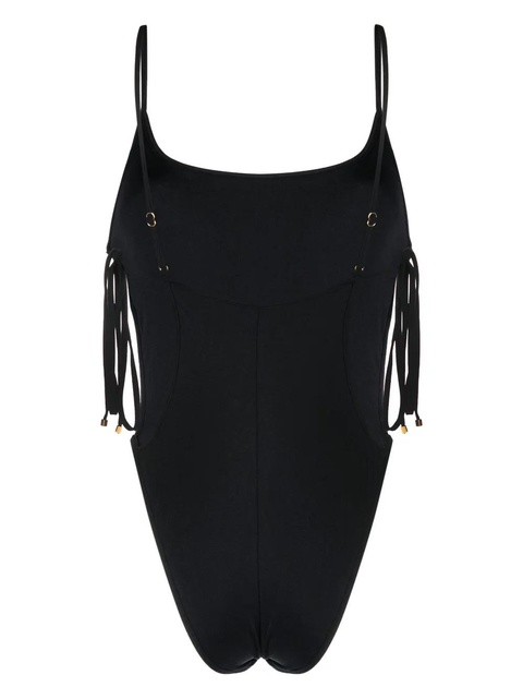 Blumarine open tie-side swimsuit - Black - zdjęcie produktu nr 2