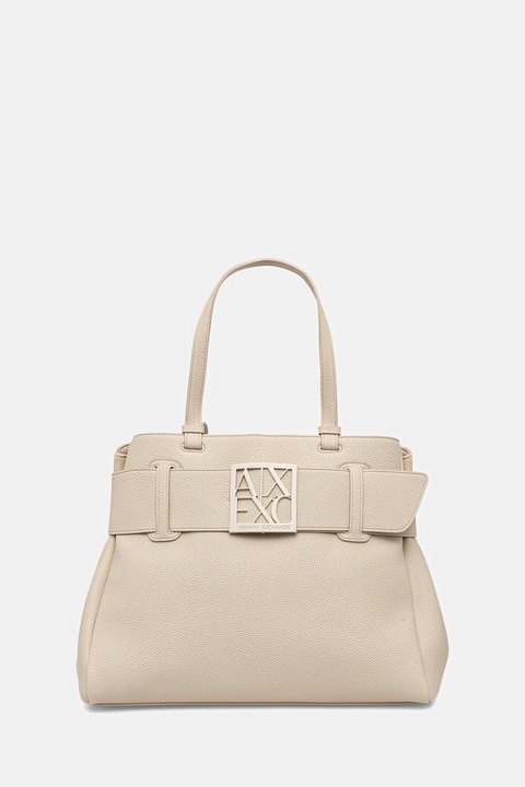 Armani Exchange torebka kolor beżowy XW000284 AF11902 - zdjęcie produktu nr 1