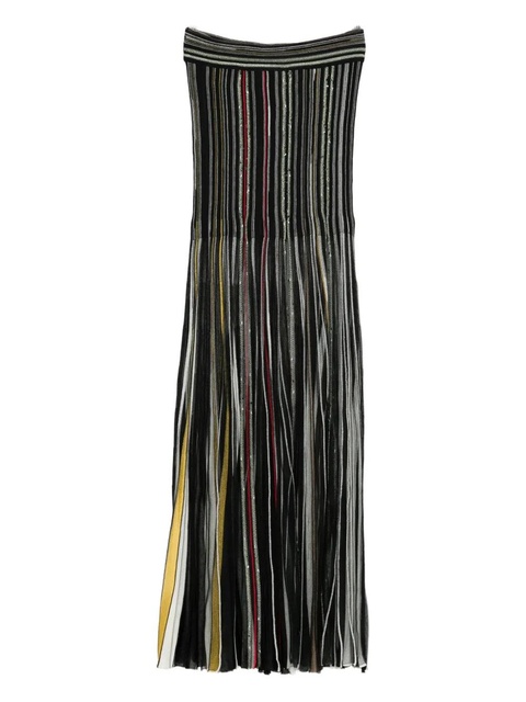 Missoni striped sequin-embellished skirt - Black - zdjęcie produktu nr 1