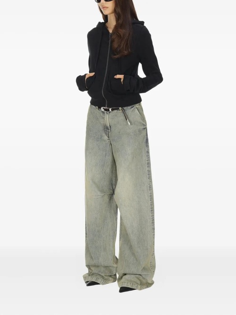 ENTIRE STUDIOS zip-up lightweight hoodie - Black - zdjęcie produktu nr 2