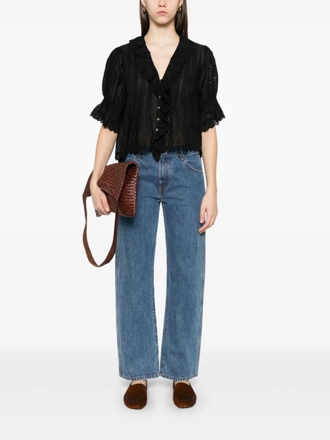 DÔEN Henri blouse - Black - zdjęcie produktu nr 2