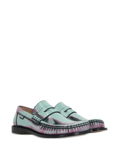 LOEWE penny-leather loafers - Blue - zdjęcie produktu nr 2