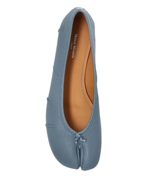 Maison Margiela Tabi knot-detail ballet flats - Blue - zdjęcie produktu nr 2