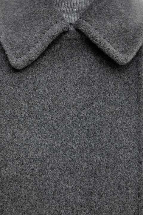 Marella płaszcz wełniany kolor szary 2523016142200 - zdjęcie produktu nr 1