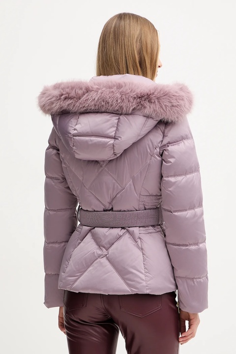 Marciano Guess kurtka puchowa ELLY kolor różowy zimowa 5BGL37 7374A - zdjęcie produktu nr 2