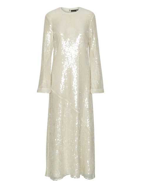 ROTATE BIRGER CHRISTENSEN sequin-embellished maxi dress - White - zdjęcie produktu nr 1