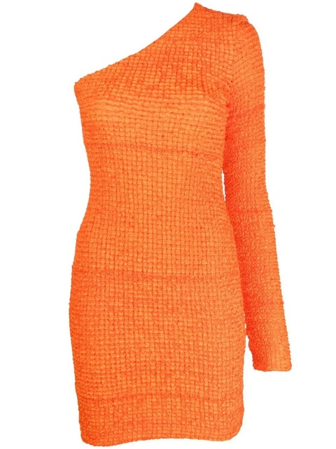 Nanushka fitted one-sleeve mini dress - Orange - zdjęcie produktu nr 1