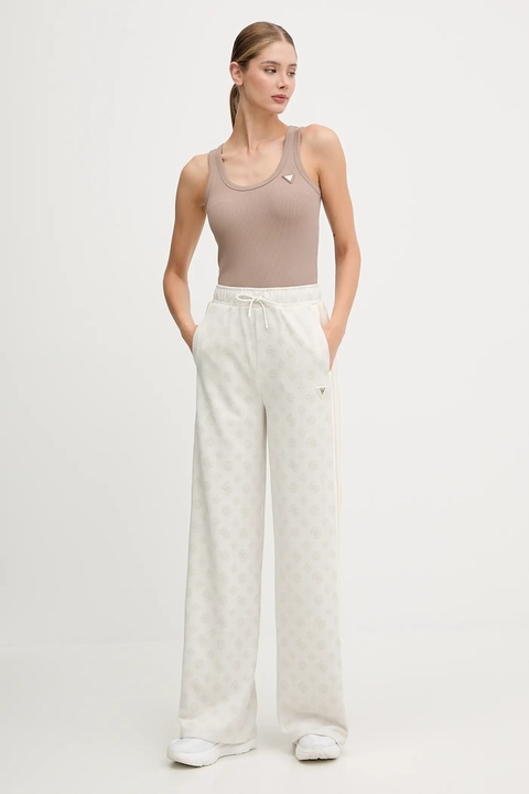 Guess top COLETTE damski kolor beżowy V4YP06 K8RT2 - zdjęcie produktu nr 2