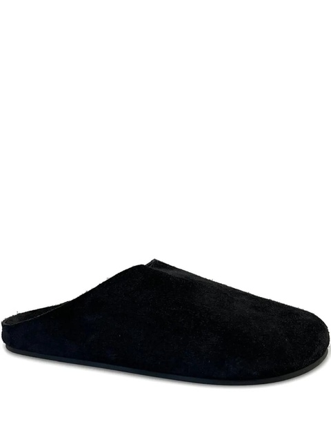 The Row Hudson leather slide - Black - zdjęcie produktu nr 2
