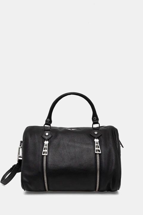 ZADIG&VOLTAIRE torebka skórzana kolor czarny LWBA00146 - zdjęcie produktu nr 1