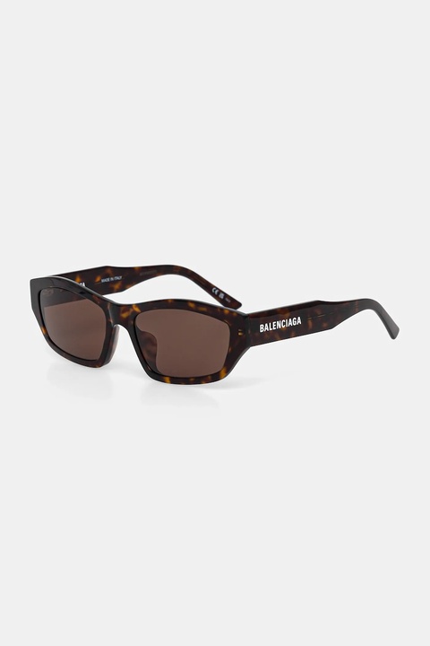 Balenciaga okulary przeciwsłoneczne kolor brązowy BB0448SK - zdjęcie produktu nr 1